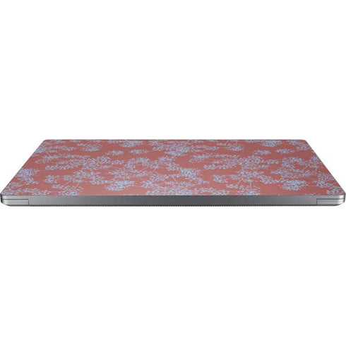 Airy Blue Floral Universal Laptop 16in (13 x 9.4in) Skin